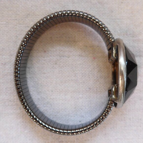 Vintage 1980s Amethyst-toned Jewel Bracelet - Picture 5 of 9